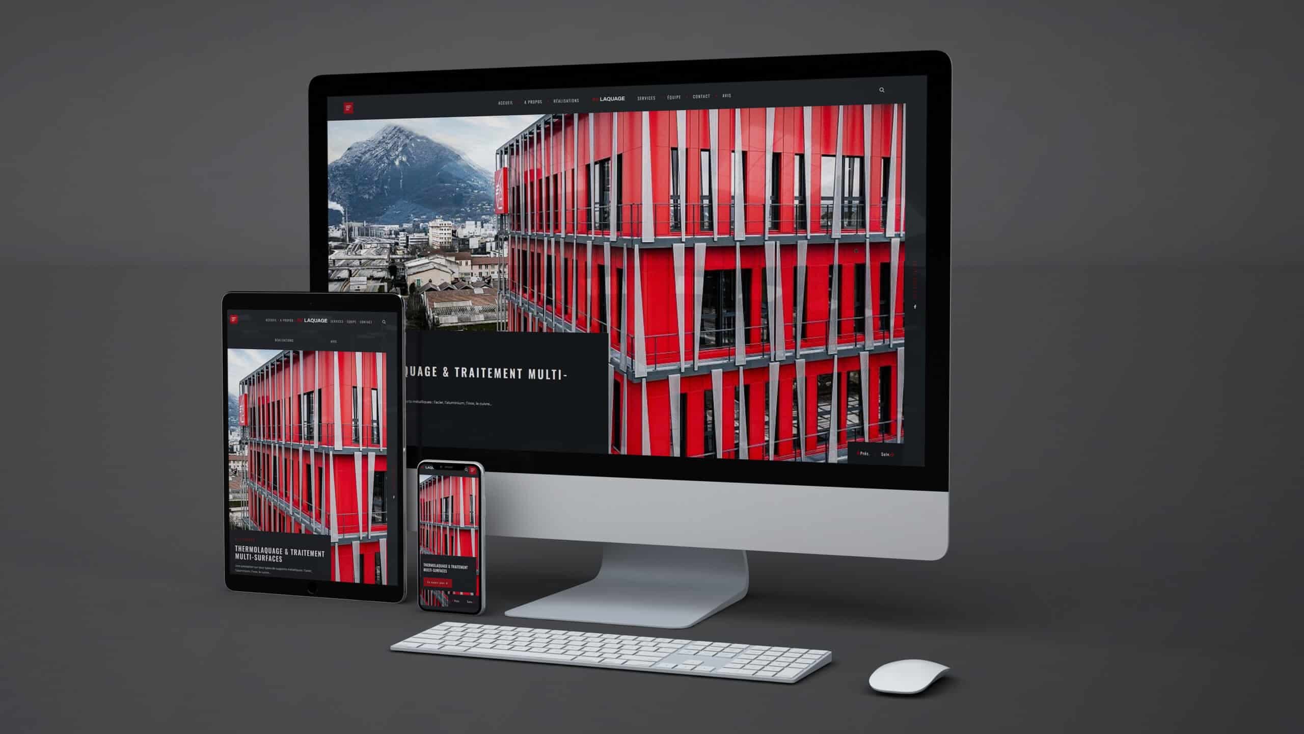 Site internet AV Laquage