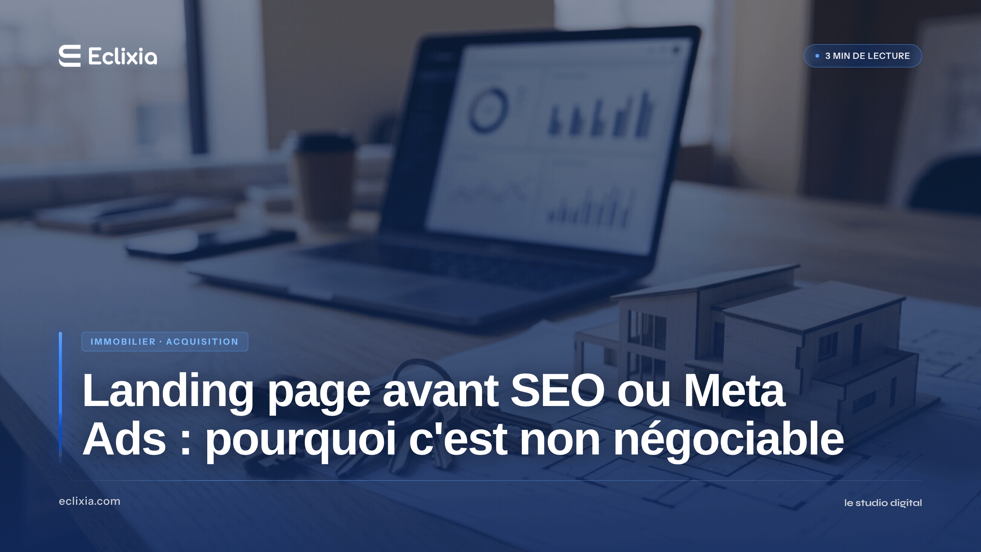 landing page mandat immobilier avant investissement SEO ou Meta Ads - Landing page avant SEO ou Meta Ads : pourquoi c'est non négociable