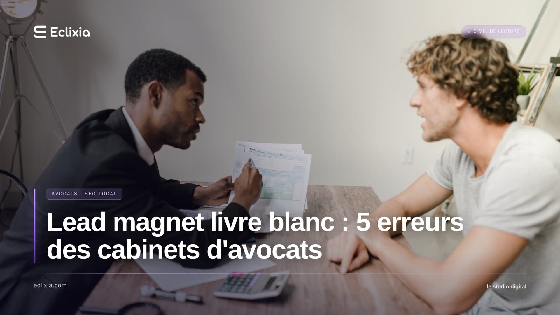 lead magnet livre blanc cabinet d'avocats B2B - Lead magnet livre blanc : 5 erreurs des cabinets d'avocats