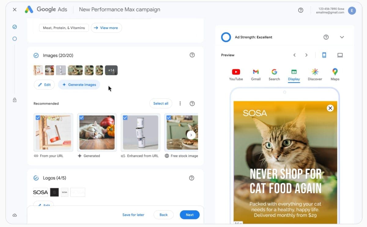 Google ADS - IA Générative
