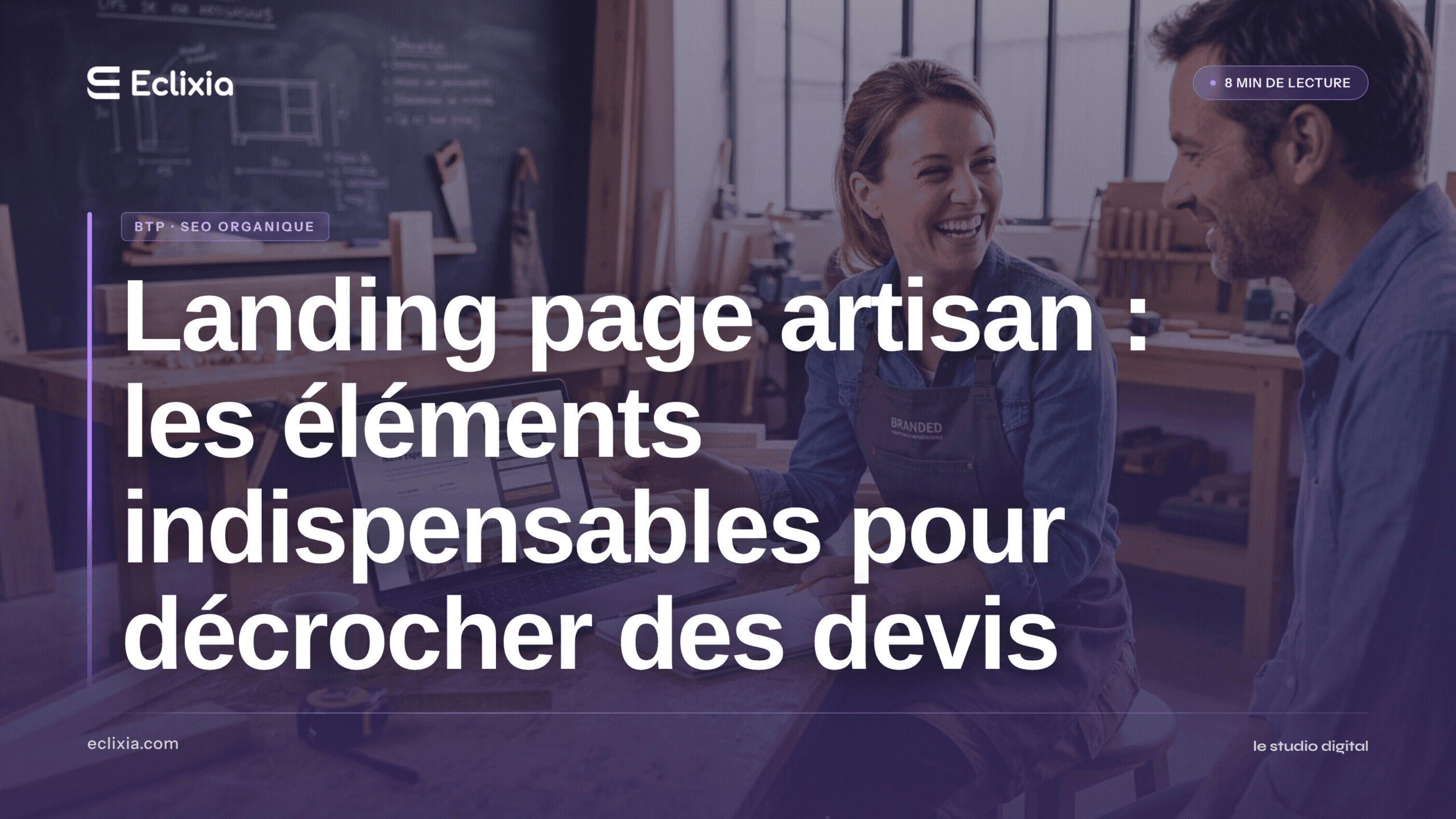 éléments indispensables landing page conversion devis artisan local - Landing page artisan : les éléments indispensables pour décrocher des devis