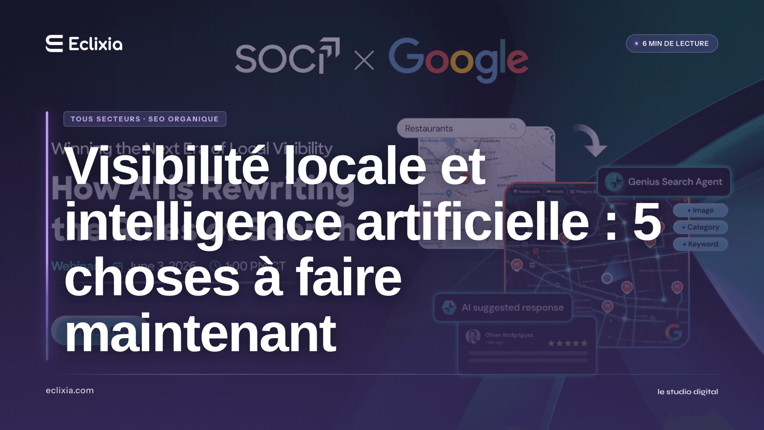 visibilité locale intelligence artificielle - Visibilité locale et intelligence artificielle : 5 choses à faire maintenant